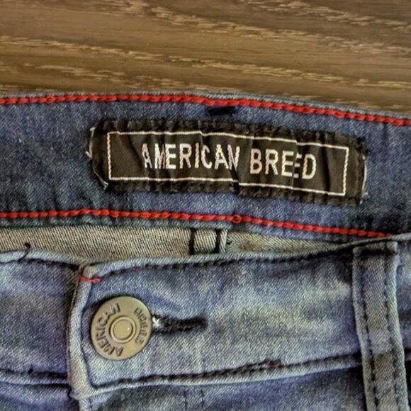J23 AMERICAN BREED Distress Jeans - Picture 3 of 7